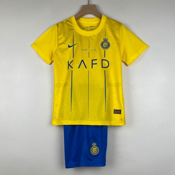 Camiseta Al-Nassr FC Primera Equipación Niño 2023/2024